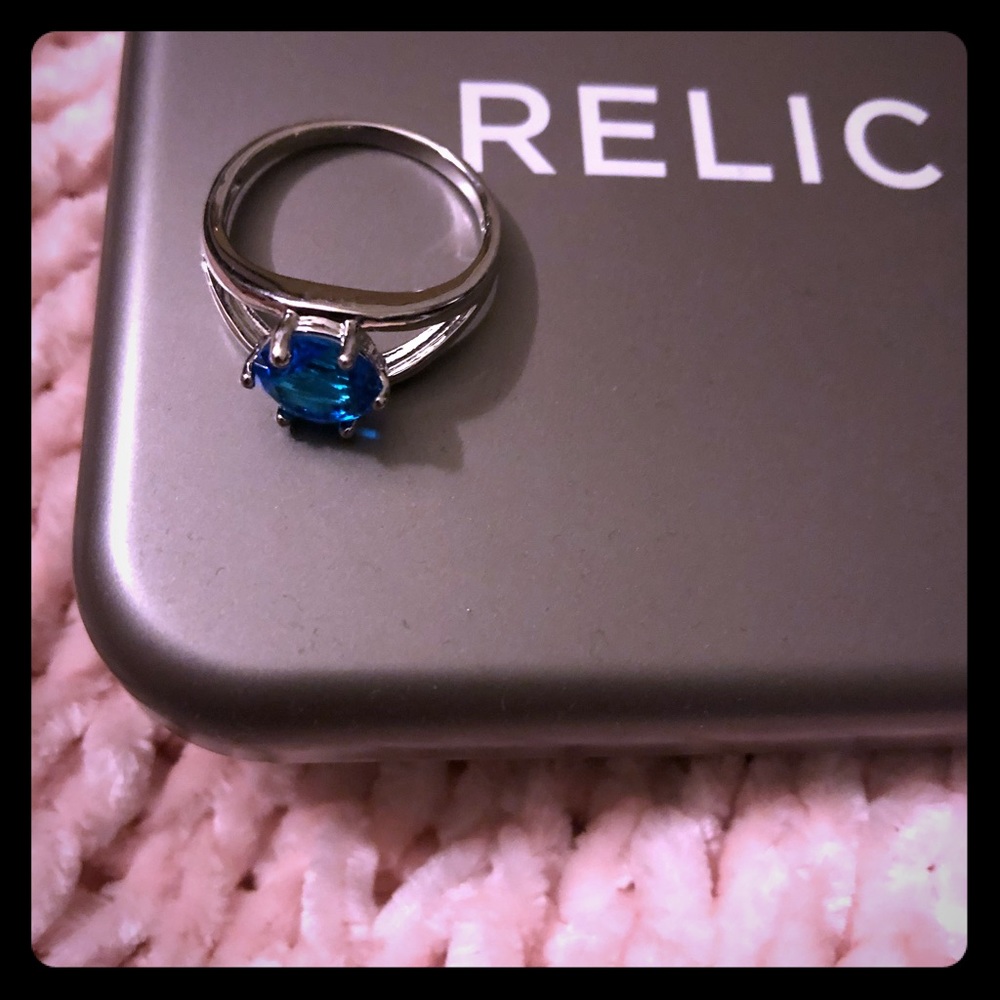 Turquoise silver ring